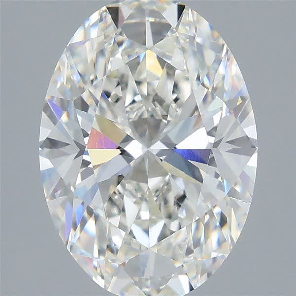 4.02 ct. oval Lab Grown Diamond front image