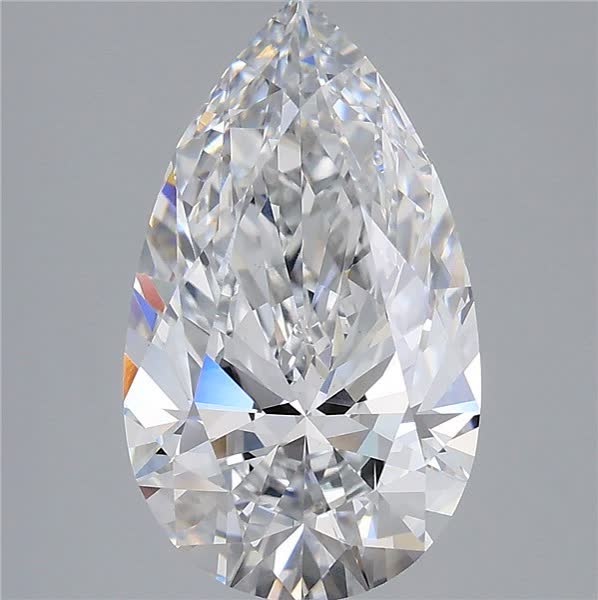 4.08 ct. pear Lab Grown Diamond front image