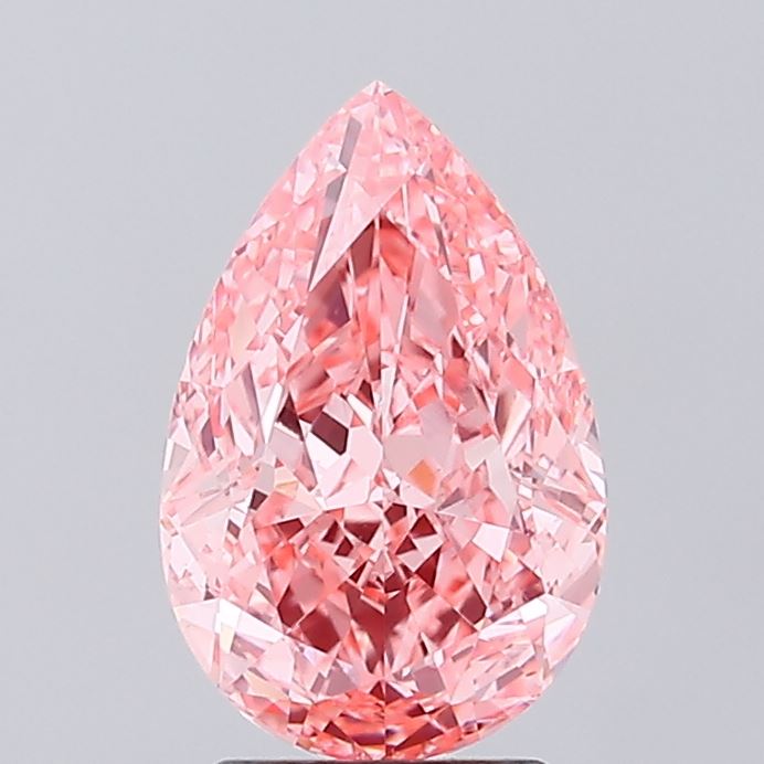 3.01 ct. pear Lab Grown Diamond front image