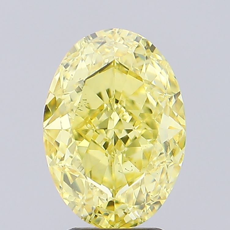3.02 ct. oval Lab Grown Diamond front image
