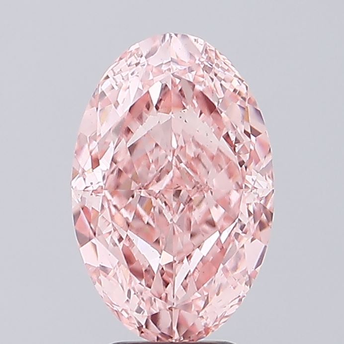 5.05 ct. oval Lab Grown Diamond front image