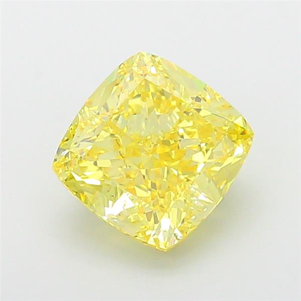 6.13 ct. cushion Lab Grown Diamond front image