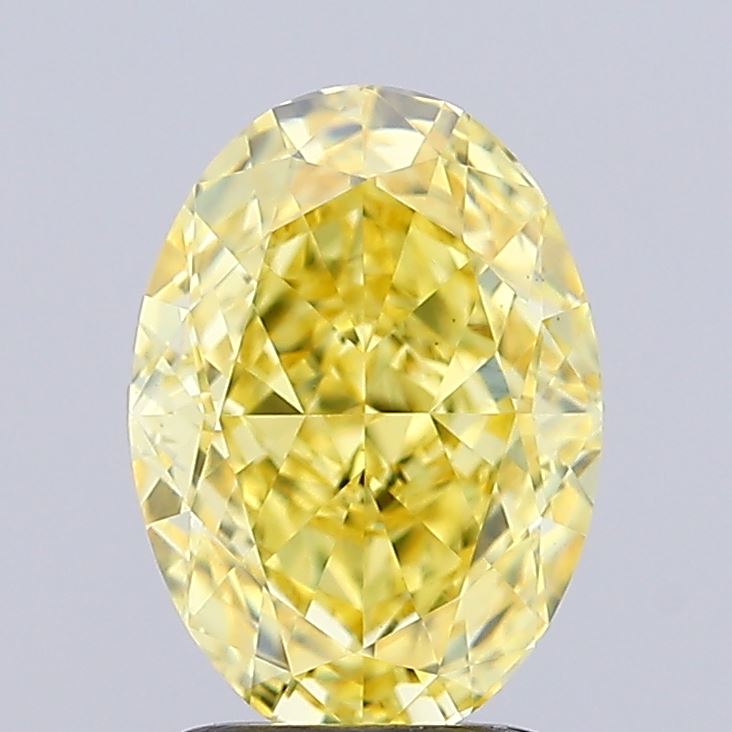 2.01 ct. oval Lab Grown Diamond front image