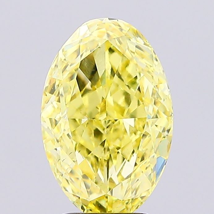 2.46 ct. oval Lab Grown Diamond front image