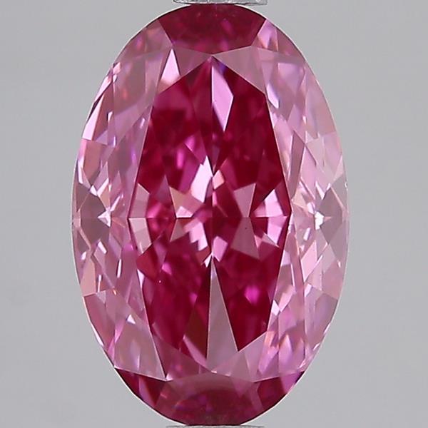 2.53 ct. oval Lab Grown Diamond front image