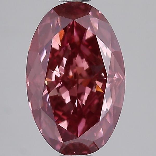 3.02 ct. oval Lab Grown Diamond front image