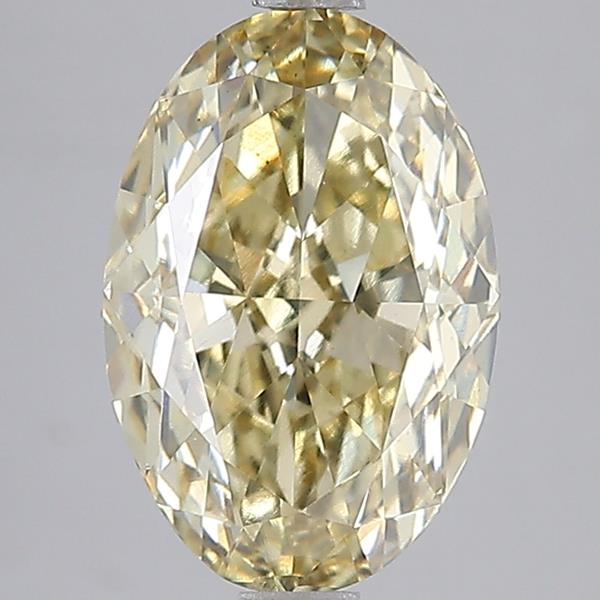 3.92 ct. oval Lab Grown Diamond front image