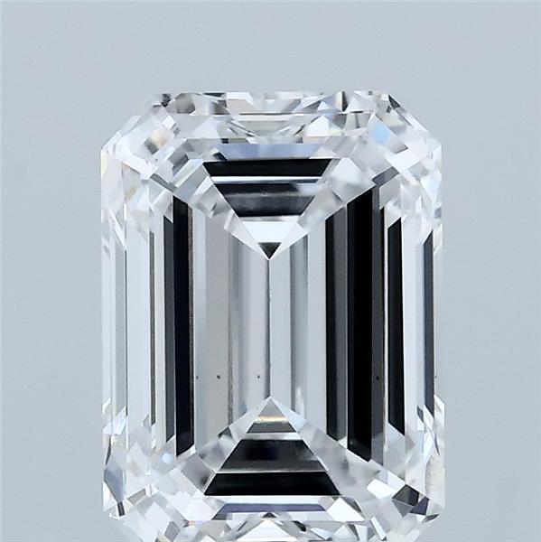 2.53 ct. emerald Lab Grown Diamond front image