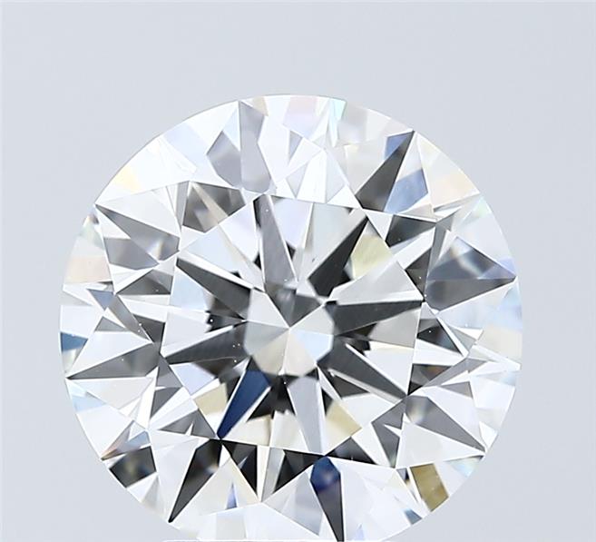 4.05 ct. round Lab Grown Diamond front image