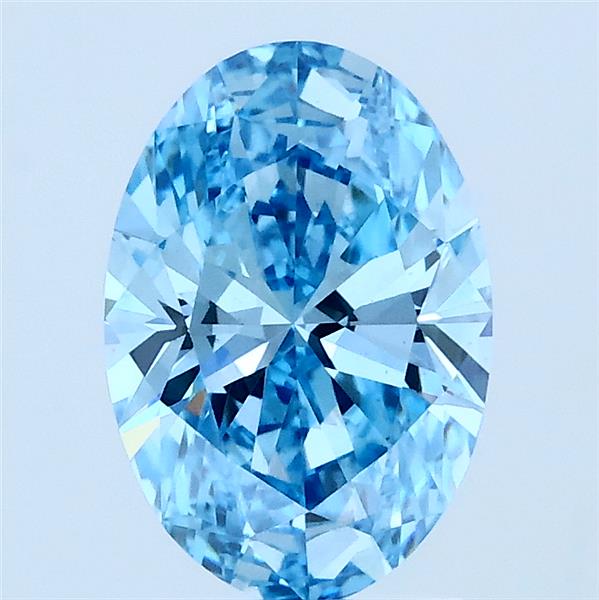 1.43 ct. oval Lab Grown Diamond front image