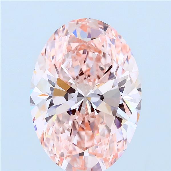 3.01 ct. oval Lab Grown Diamond front image