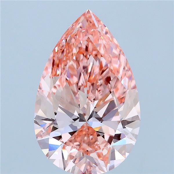 4.01 ct. pear Lab Grown Diamond front image