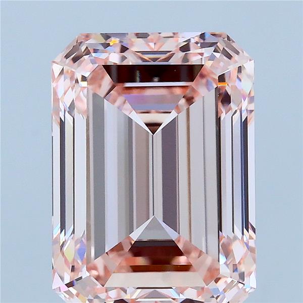 5.02 ct. emerald Lab Grown Diamond front image