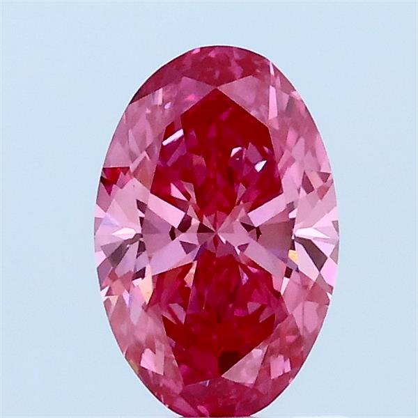 0.75 ct. oval Lab Grown Diamond front image