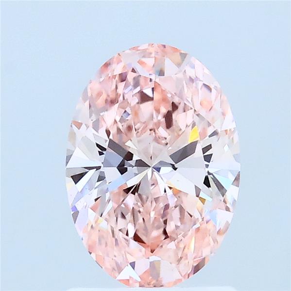 1.05 ct. oval Lab Grown Diamond front image