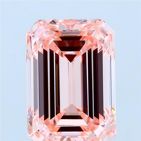 3.58 ct. emerald Lab Grown Diamond front image