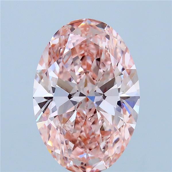 3.50 ct. oval Lab Grown Diamond front image