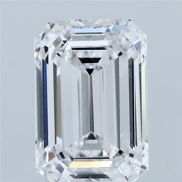 3.10 ct. emerald Lab Grown Diamond front image