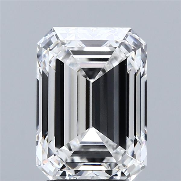 3.02 ct. emerald Lab Grown Diamond front image