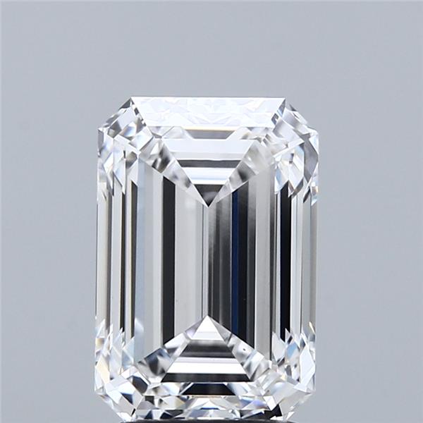 3.09 ct. emerald Lab Grown Diamond front image
