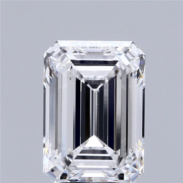 4.00 ct. emerald Lab Grown Diamond front image