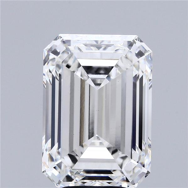 7.33 ct. emerald Lab Grown Diamond front image