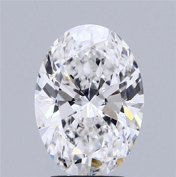 3.05 ct. oval Lab Grown Diamond front image
