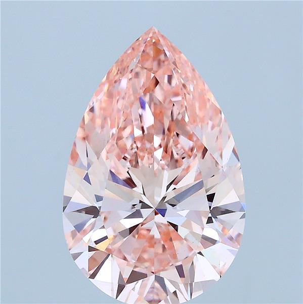 3.92 ct. pear Lab Grown Diamond front image