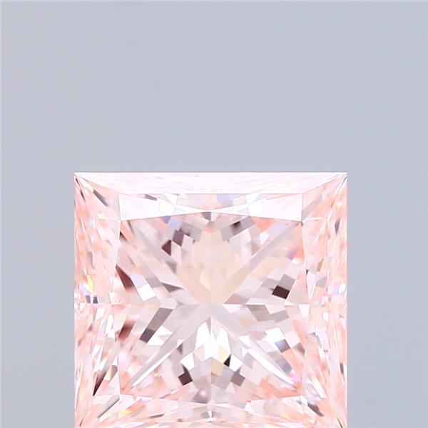 4.02 ct. princess Lab Grown Diamond front image