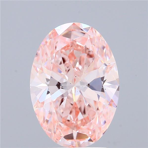3.03 ct. oval Lab Grown Diamond front image