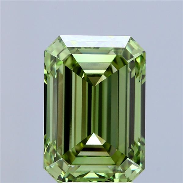 5.01 ct. emerald Lab Grown Diamond front image