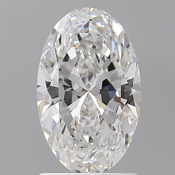 1.58 ct. oval Lab Grown Diamond front image