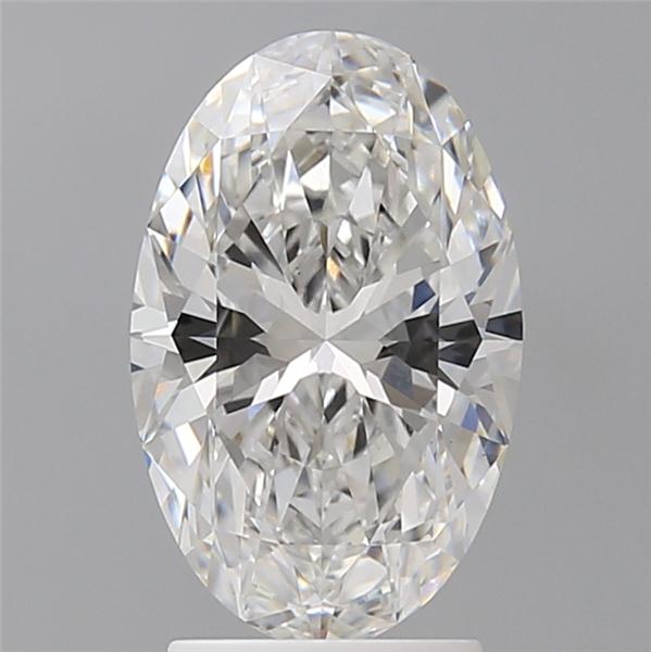 2.55 ct. oval Lab Grown Diamond front image