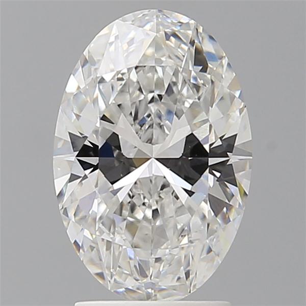 2.51 ct. oval Lab Grown Diamond front image