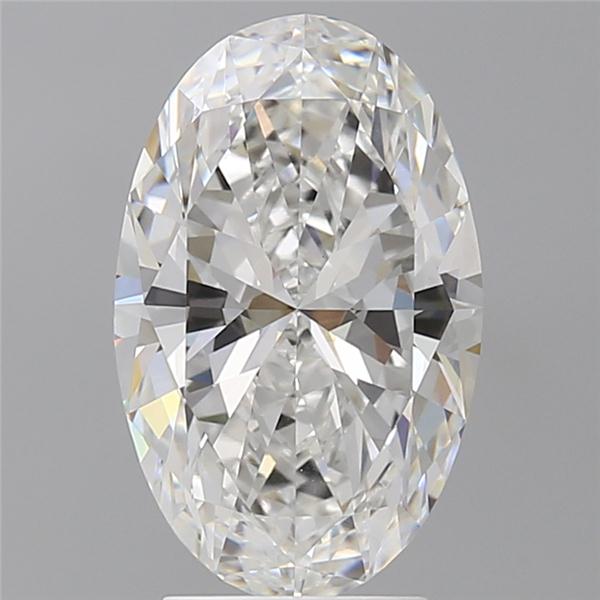 3.52 ct. oval Lab Grown Diamond front image