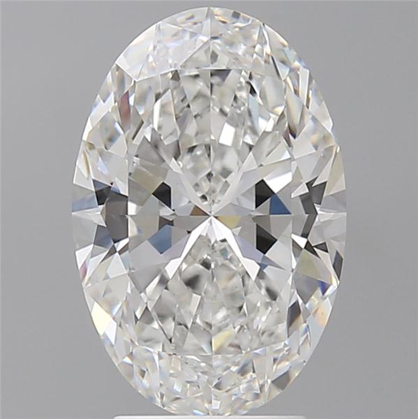 3.54 ct. oval Lab Grown Diamond front image