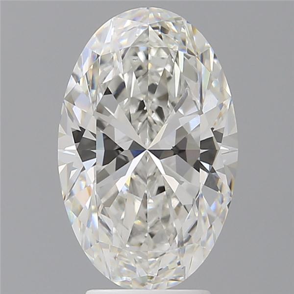 4.10 ct. oval Lab Grown Diamond front image