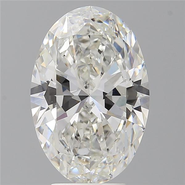 4.58 ct. oval Lab Grown Diamond front image