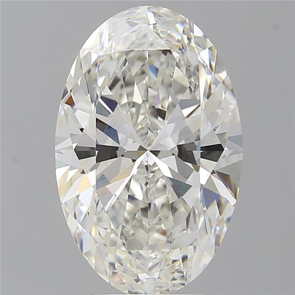 5.09 ct. oval Lab Grown Diamond front image