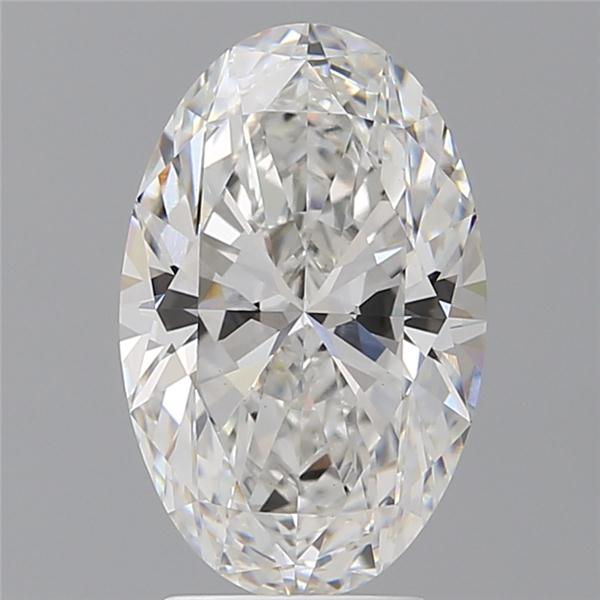3.51 ct. oval Lab Grown Diamond front image