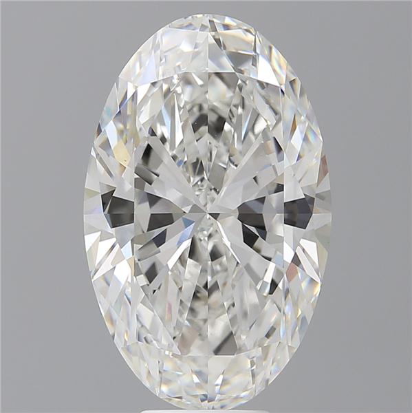 9.08 ct. oval Lab Grown Diamond front image