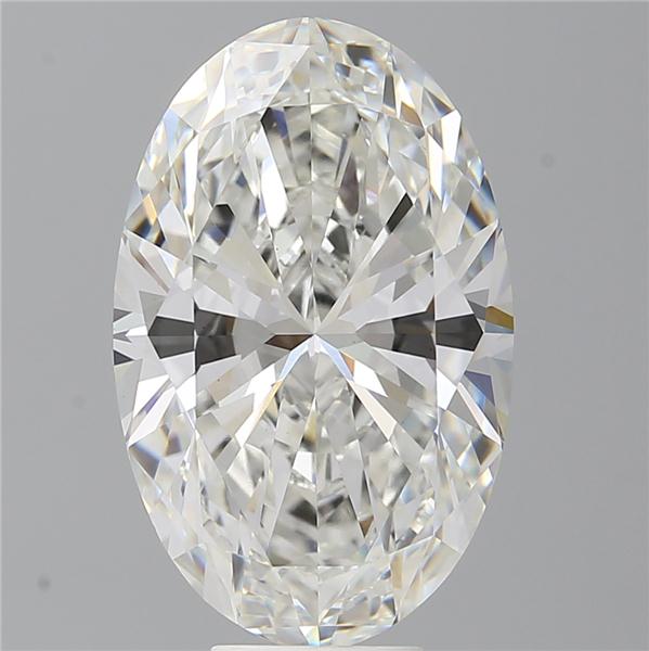 8.59 ct. oval Lab Grown Diamond front image