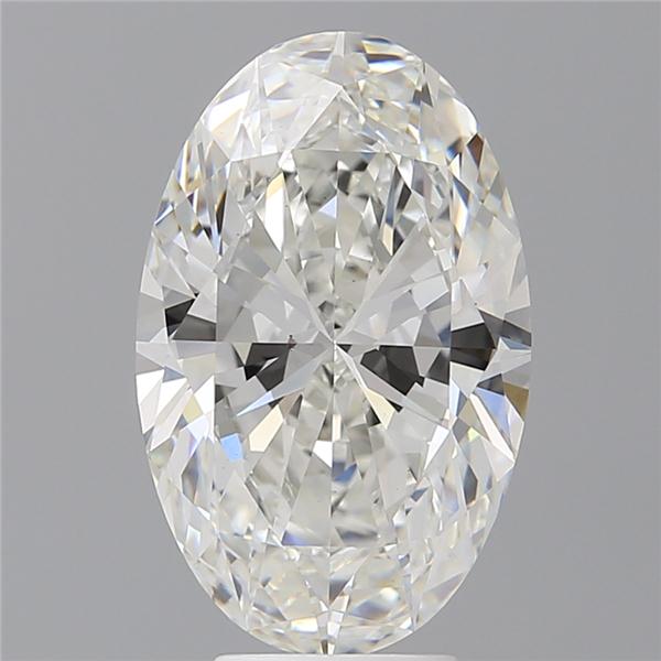 5.56 ct. oval Lab Grown Diamond front image