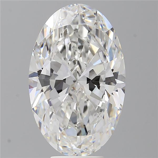 7.60 ct. oval Lab Grown Diamond front image
