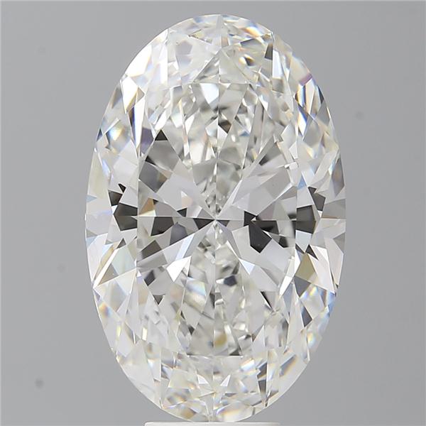 9.09 ct. oval Lab Grown Diamond front image