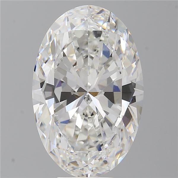 9.51 ct. oval Lab Grown Diamond front image