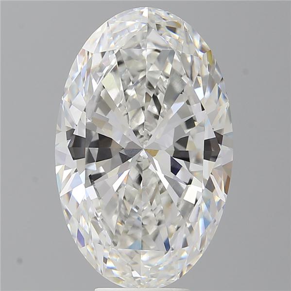 8.44 ct. oval Lab Grown Diamond front image