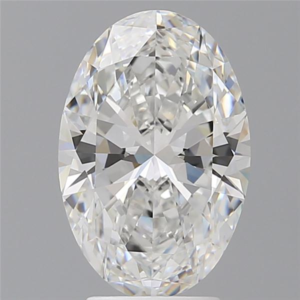 3.60 ct. oval Lab Grown Diamond front image