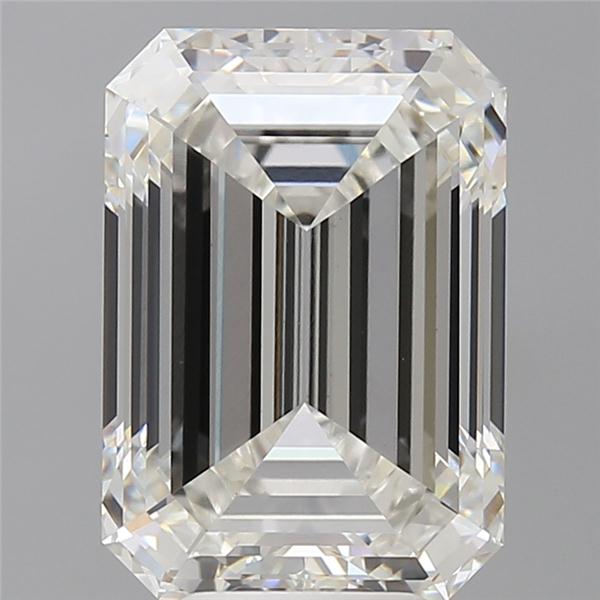 7.03 ct. emerald Lab Grown Diamond front image