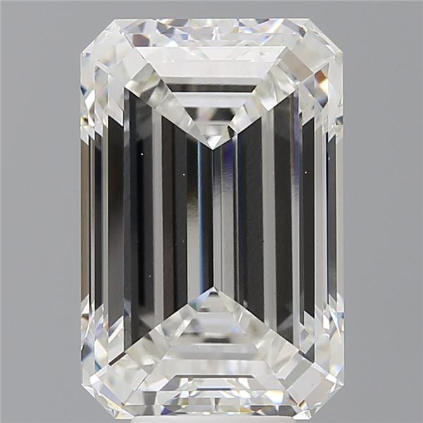 9.01 ct. emerald Lab Grown Diamond front image